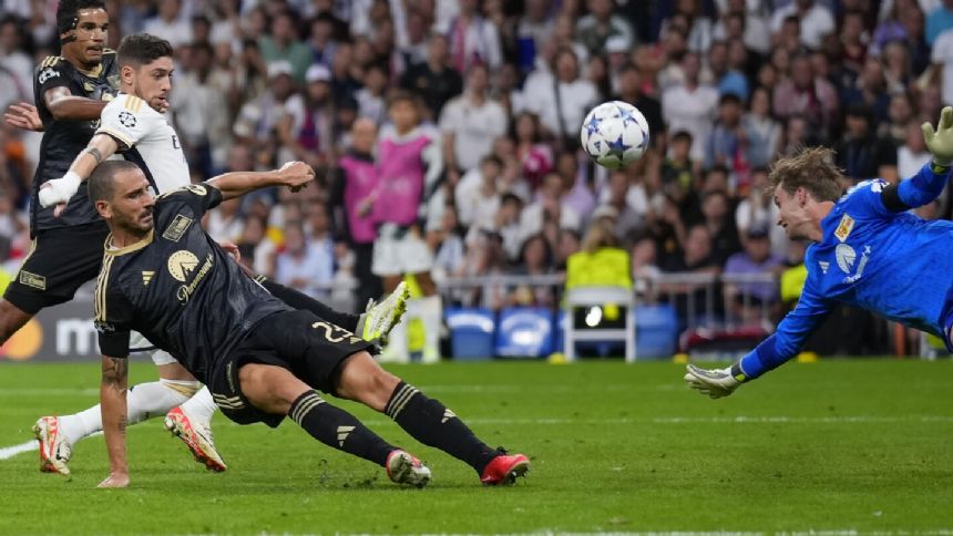 Bellingham scores in stoppage time to give Real Madrid win over Union Berlin in Champions League
