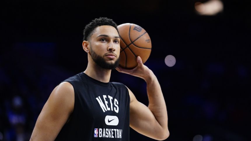Ben Simmons heads into training camp healthy. He might be the Nets' point guard if he stays that way