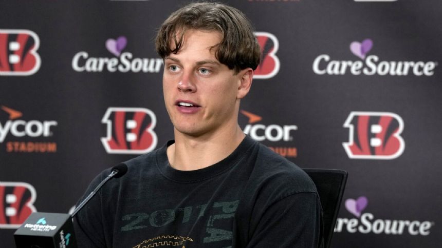 Bengals QB Joe Burrow, now the NFL's highest-paid player, says contract talks weren't a distraction