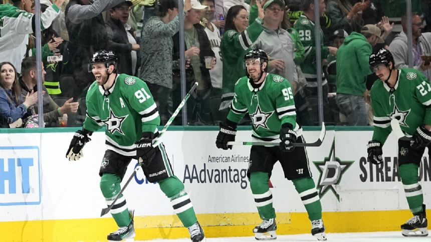 Benn, Seguin, Stankoven score in 2nd period, Stars beat Coyotes 5-2