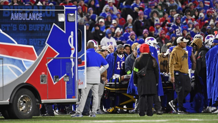 Bills coach McDermott says safety Taylor Rapp has chance to play day after neck injury