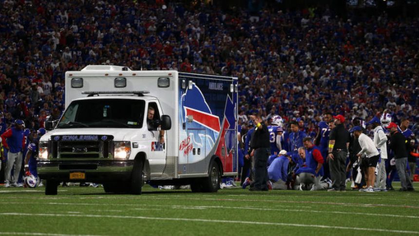 Bills' Dane Jackson taken off field in ambulance after suffering scary head/neck injury vs. Titans