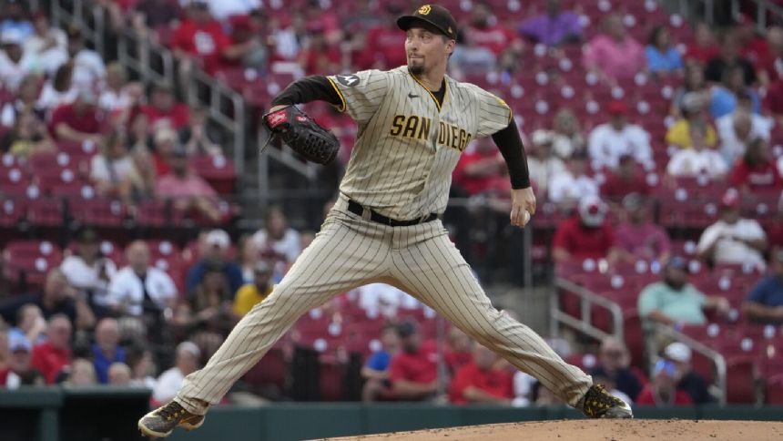 Blake Snell fans 9 in 7 shutout innings, Cooper drives in 3 as Padres beat the Cardinals 4-1