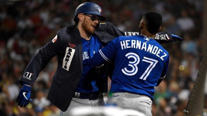 Blue Jays score franchise-record 28 runs in blowout win vs. Red Sox, nearly tying modern MLB mark
