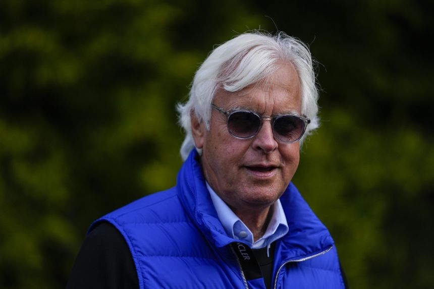 Bob Baffert is back at the Preakness, his first Triple Crown race in 2 years