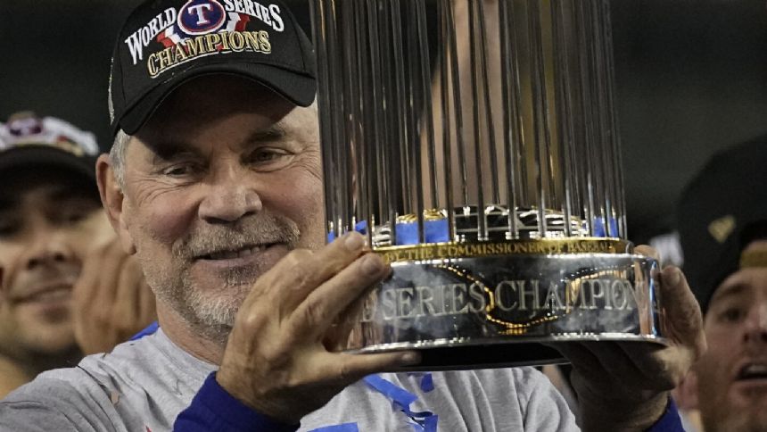 Bochy adds to legacy with 4th World Series title, and 1st for Rangers, in his return to majors