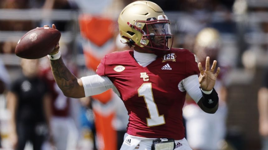 Boston College needs victory over Holy Cross to recover from opening loss to Northern Illinois