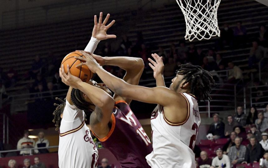 Boston College tops No. 21 Virginia Tech 70-65 in OT