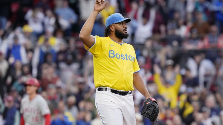 Boston reliever Kenley Jansen says slick baseballs hard to control
