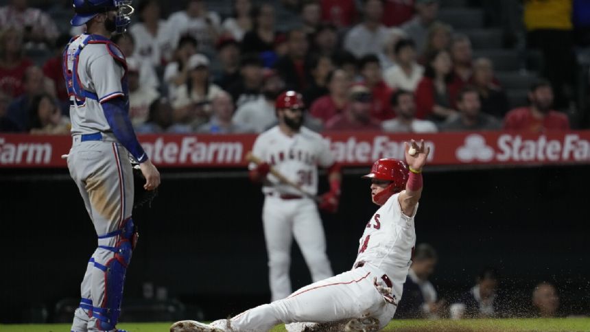 Brandon Drury and Reid Detmers help Angels snap Rangers 6-game win streak with 9-3 win