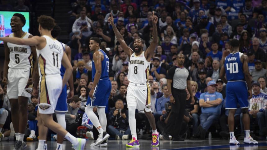 Brandon Ingram leads the Pelicans past the Kings 127-117 to advance to In-Season Tournament semis