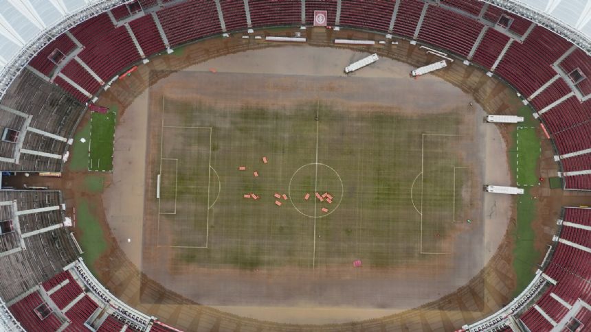 Brazilian soccer league suspended for 2 rounds amid floods in the country's south