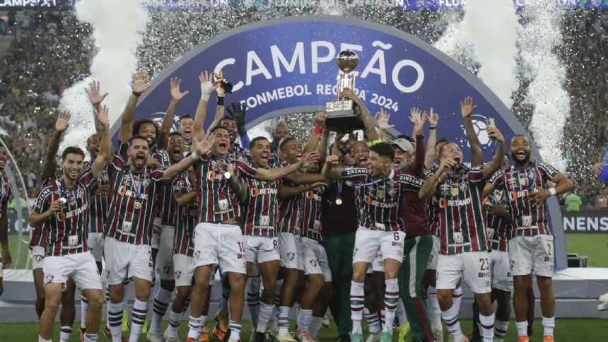 Brazil's Fluminense beats Ecuador's Liga to win Recopa Sudamericana title
