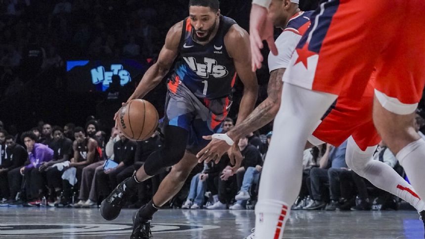 Bridges scores 27 points, helps Nets recover after blowing big lead to beat Wizards 102-94