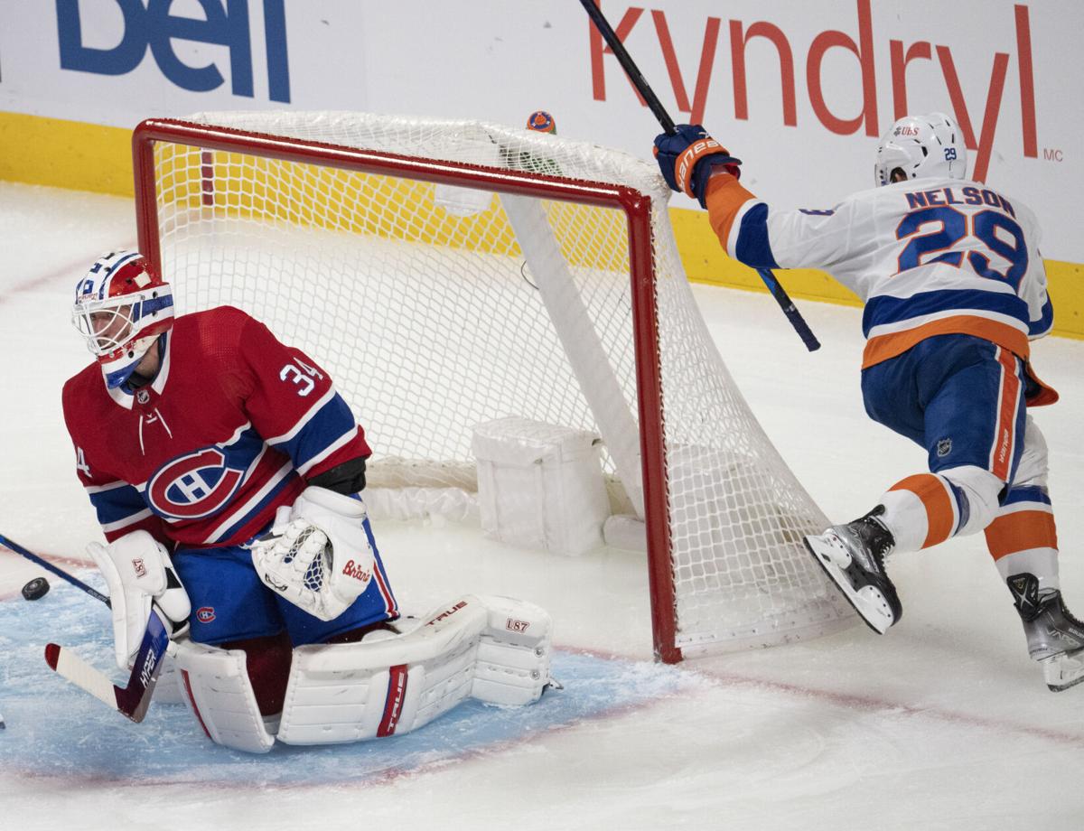 Brock Nelson scores 4 goals, Islanders beat Canadiens 6-2