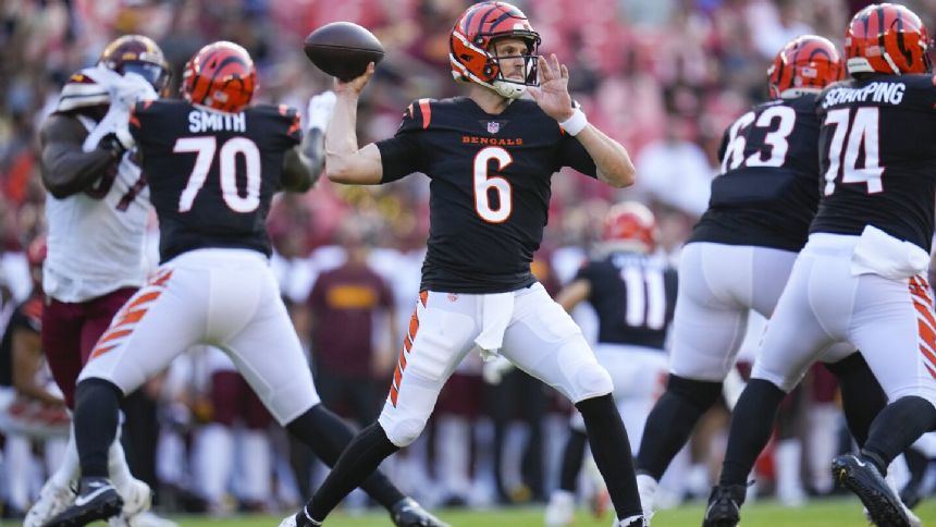 Browning makes a case to back up Burrow with his play in the Bengals' preseason finale at Washington