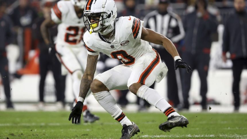 Browns pick up 5-year contract option on CB Greg Newsome II. He was 1st-round pick in 2021
