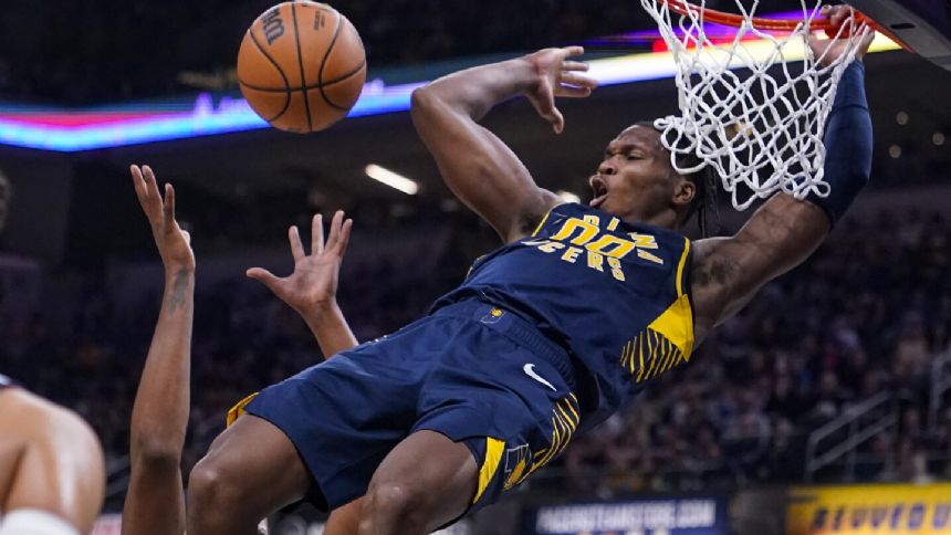 Bruce Brown boosts Pacers offense as Indiana routs Washington 143-120 in record-setting opener