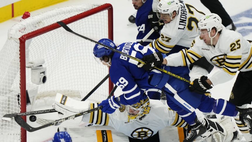 Bruins beat Maple Leafs 4-2 to lead series