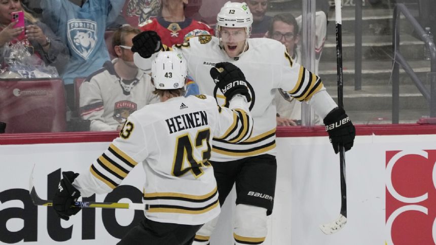 Bruins beat Panthers 3-1 in Eastern Conference quarterfinals rematch