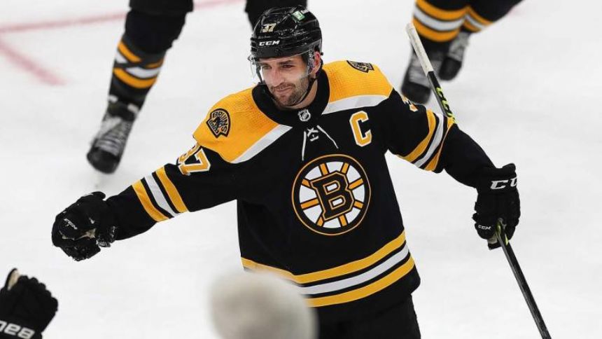 Bruins sign Patrice Bergeron to one-year contract worth $2.5M