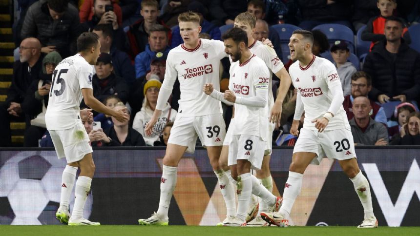Bruno Fernandes' volley seals 1-0 win for Man United at Burnley