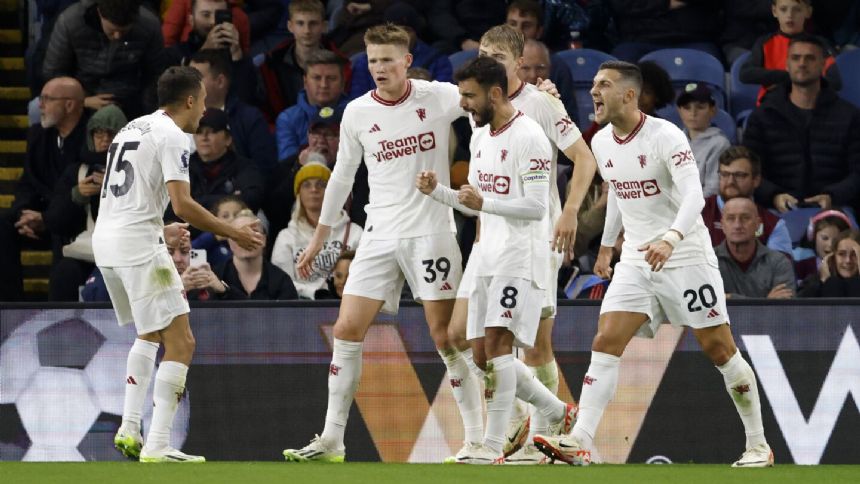 Bruno Fernandes' volley seals 1-0 win for Man United at Burnley