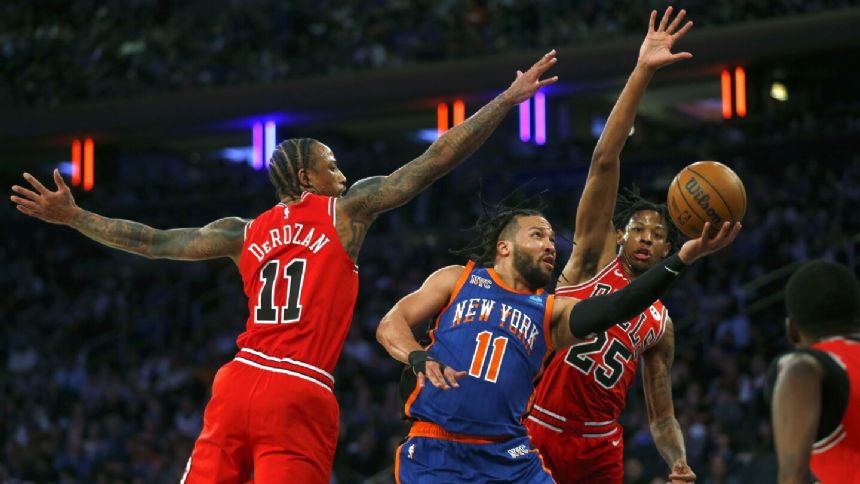 Brunson carries Knicks into No. 2 seed in Eastern Conference, scores 40 points in OT win over Bulls