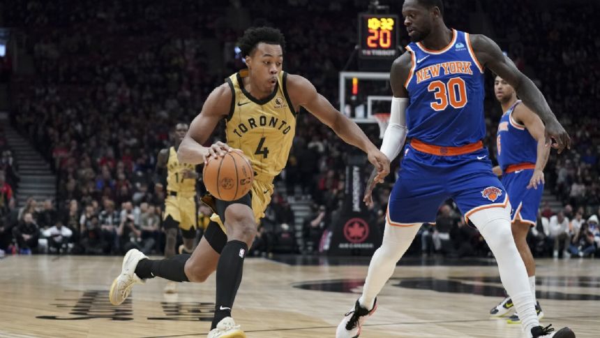 Brunson scores 22 points as Knicks beat Raptors 119-106 to win 3rd straight