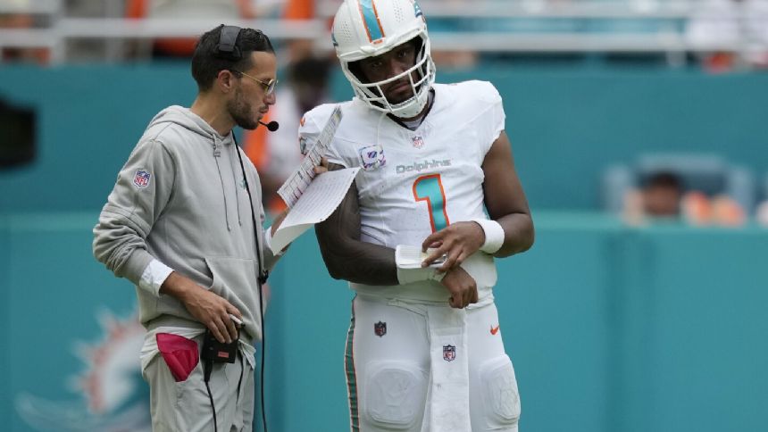 Bryce Young, winless Panthers visit Tua Tagovailoa's Dolphins in former Alabama QBs' first matchup