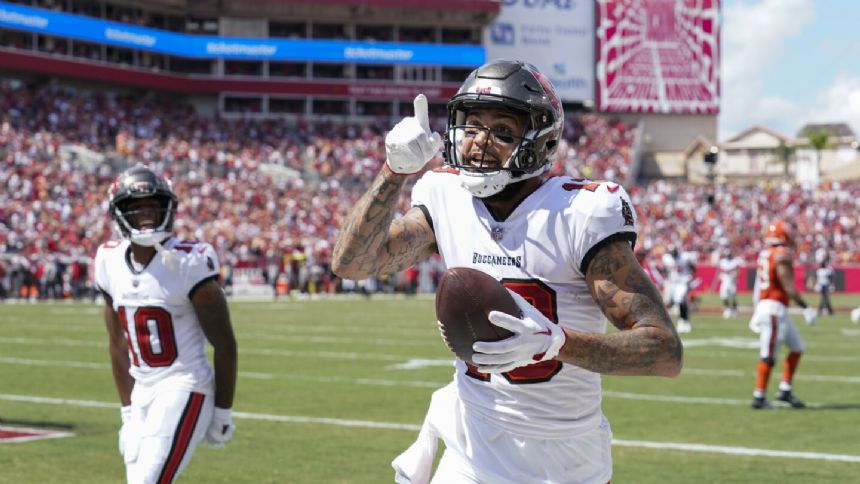 Buccaneers' Mike Evans on path that follows some of the NFL's all-time great receivers