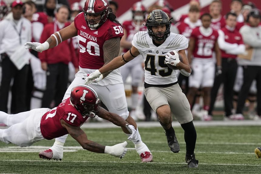 Bucket List: Purdue earns title game bid with win at Indiana