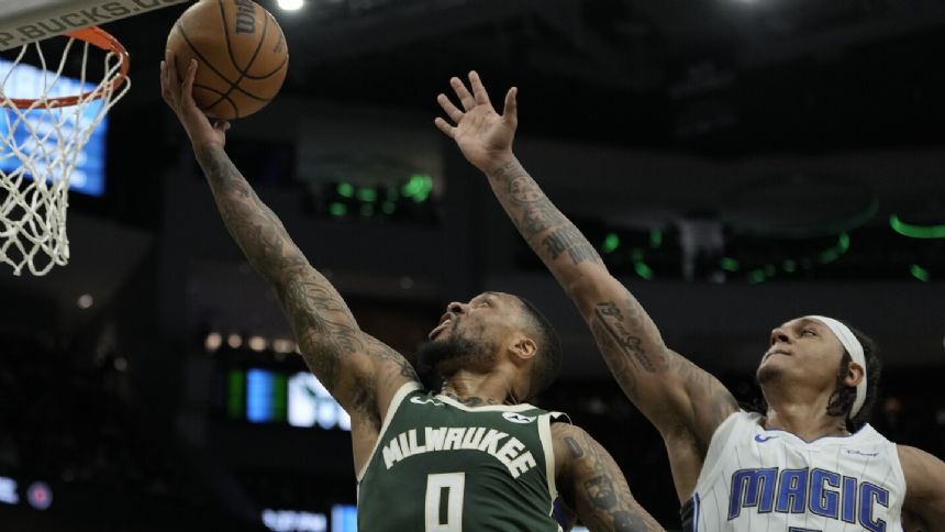 Bucks won't have either Lillard or Antetokounmpo for Friday's game at Oklahoma City