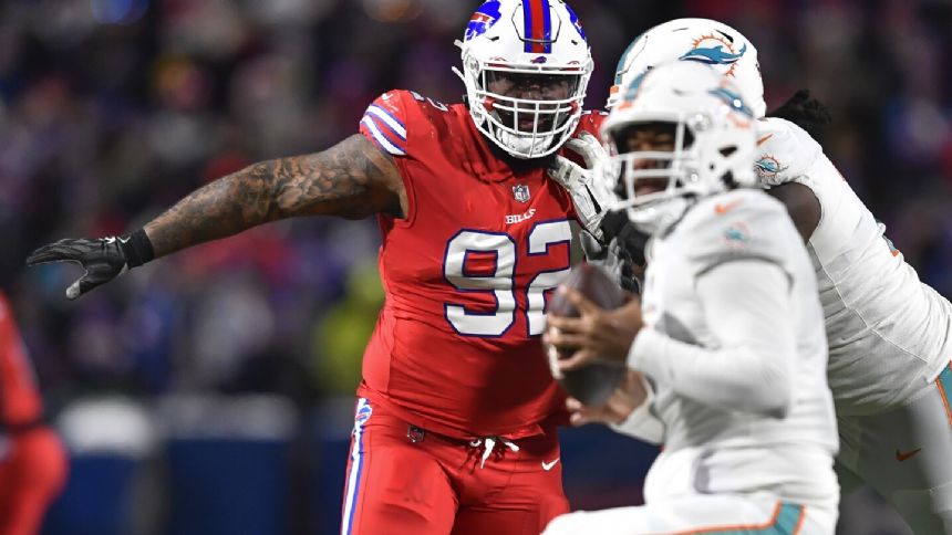 Buffalo Bills agree to re-sign veteran defensive tackle DaQuan Jones to 2-year contract