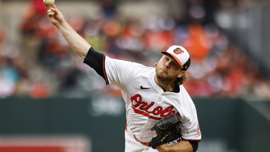 Burnes brilliant in Baltimore debut, allows 1 hit as the Orioles rout the Los Angeles Angels 11-3