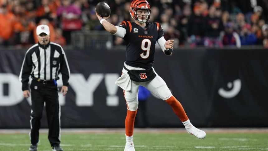 Burrow's resurgence has 5-3 Bengals in playoff race again. Rough stretch of division foes ahead