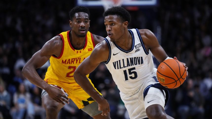 Burton and Bamba lead No. 21 Villanova to 57-40 rout of Maryland