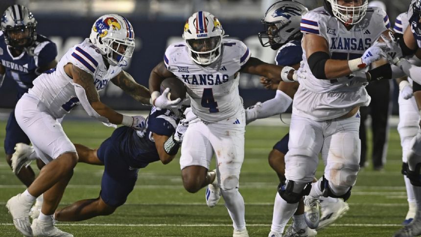 BYU heads to Kansas for first-ever Big 12 game in matchup of unbeatens
