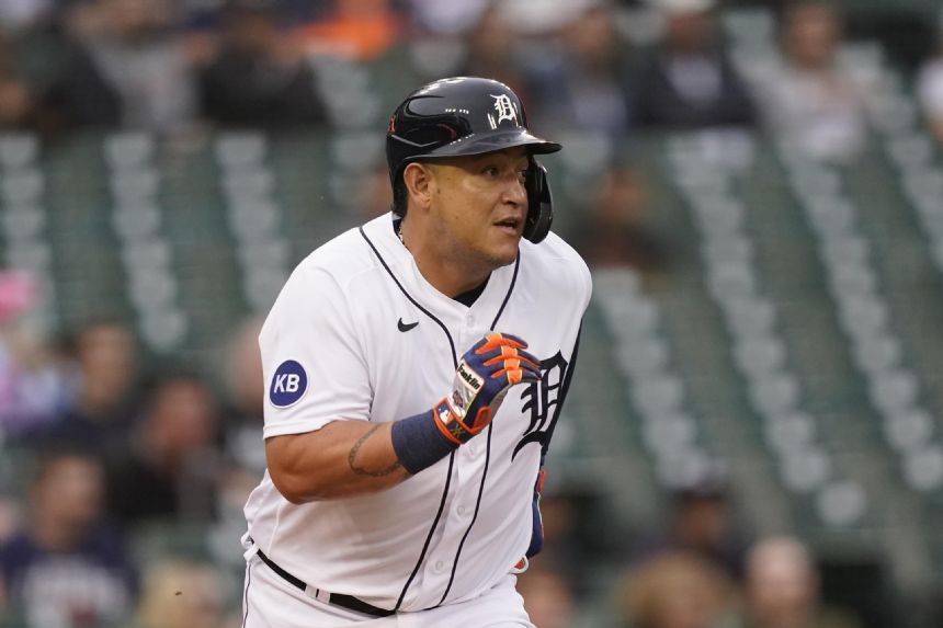 Cabrera's hit in 9th lifts Tigers to 4-3 win over Guardians