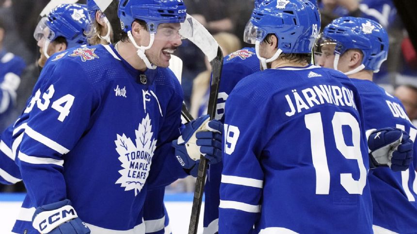 Calle Jarnkrok scores in OT to give Maple Leafs 6-5 victory over Lightning