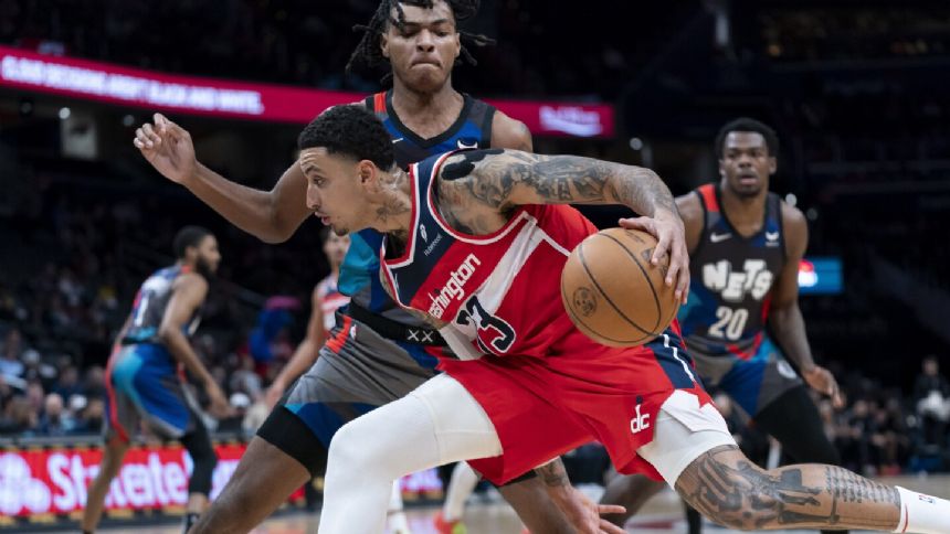 Cam Thomas scores 38 points to help Nets snap Wizards' 3-game run with 122-119 overtime victory