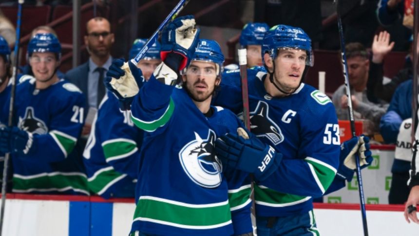 Canucks end a five-game losing streak with 3-2 win over Jets