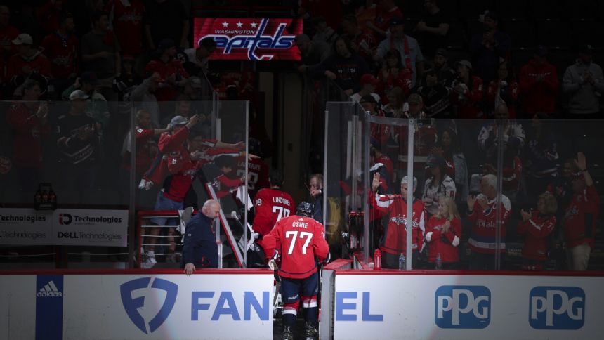 Capitals' T.J. Oshie hopes to play next season. He'll only do so if his back problems are fixed