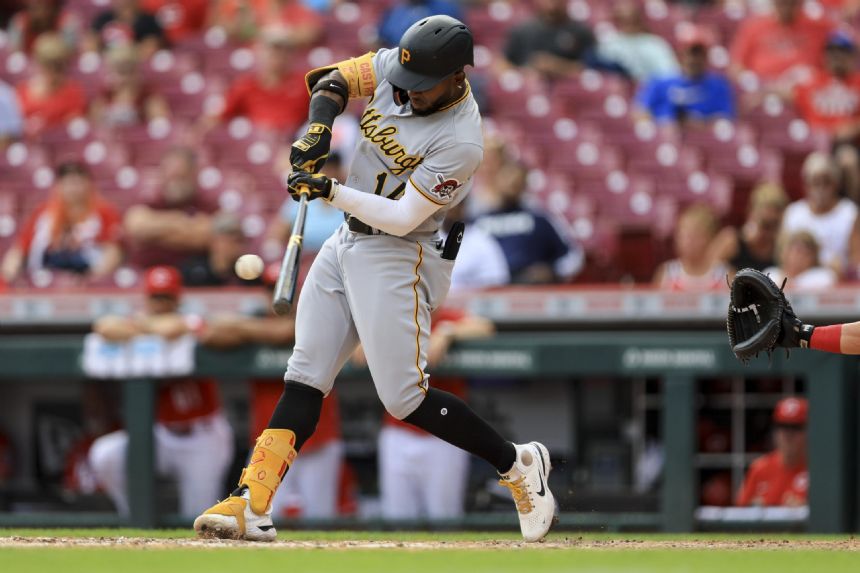Castro homers as Pirates beat Reds 10-4 for 4-game sweep