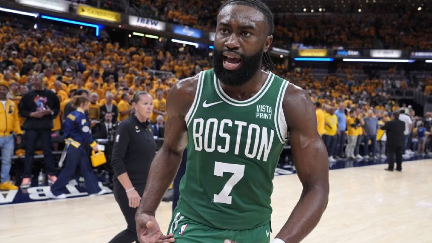 Celtics rally late again to close out Pacers for 4-0 sweep in Eastern Conference finals