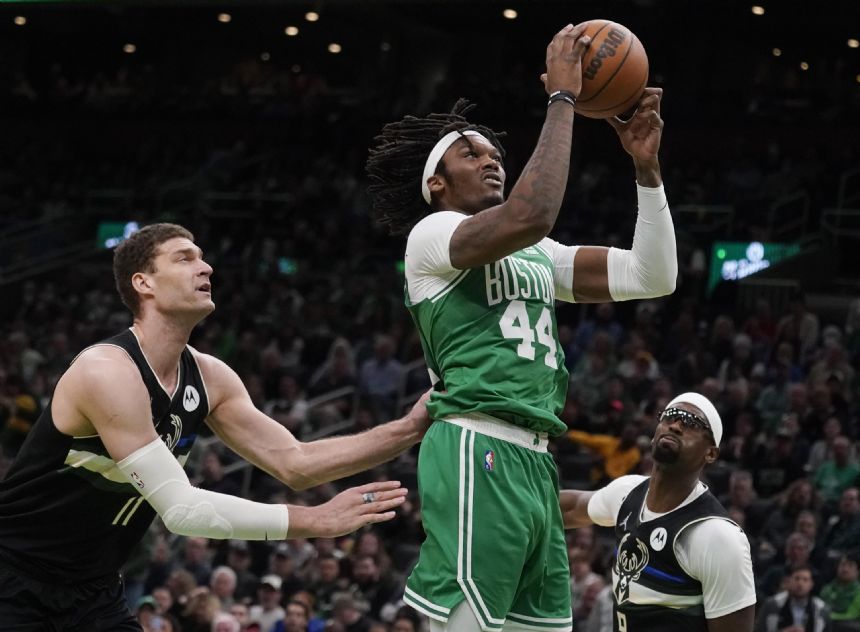 Celtics' Robert Williams won't play Game 4 against Bucks