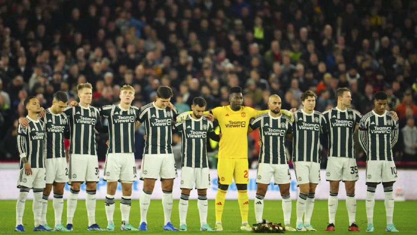 Champions League resumes Tuesday at Manchester United in mourning for soccer great Bobby Charlton