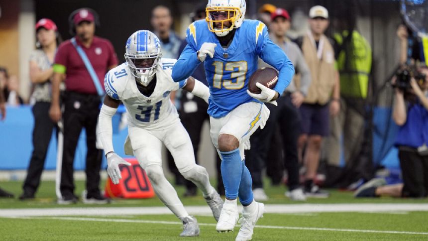 Chargers' Allen available, Packers' Alexander out for Sunday's game at Lambeau
