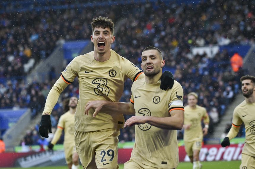 Chelsea beats Leicester 3-1 away to ease pressure on Potter