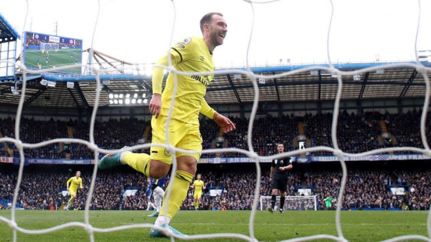 Chelsea vs. Brentford: Christian Eriksen's remarkable comeback continues, powers Bees to blowout win